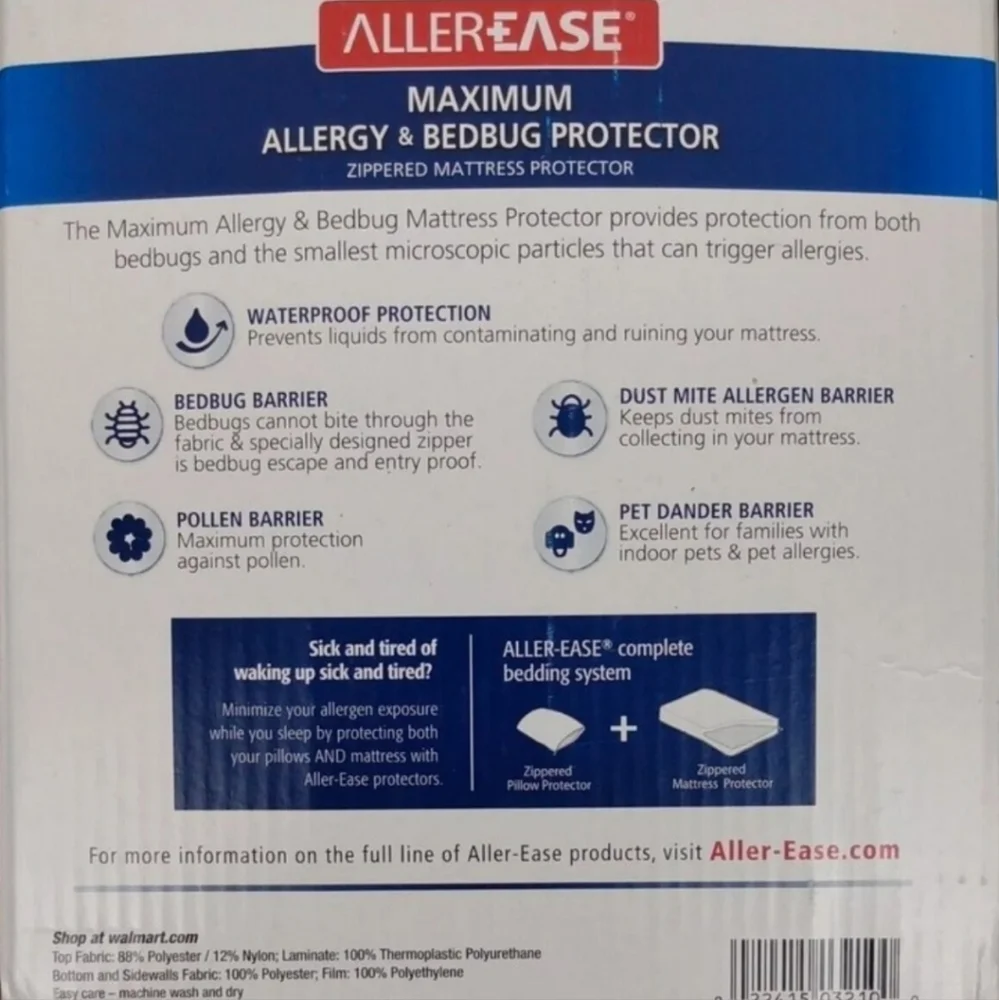 Allerease king size full mattress enclosure - Picture 2 of 3